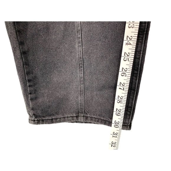 SO Goods For Life Highest Rise Baggy Black Grey‎ Jean Juniors 11/30 Distressed - Picture 3 of 8